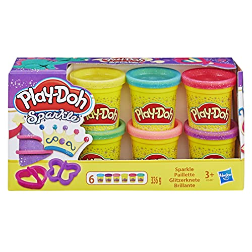 Pack de pots brillants Play-Doh (Hasbro A5417EU9)