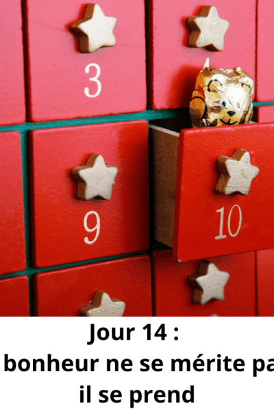 calendrier avent pensees positives 2022